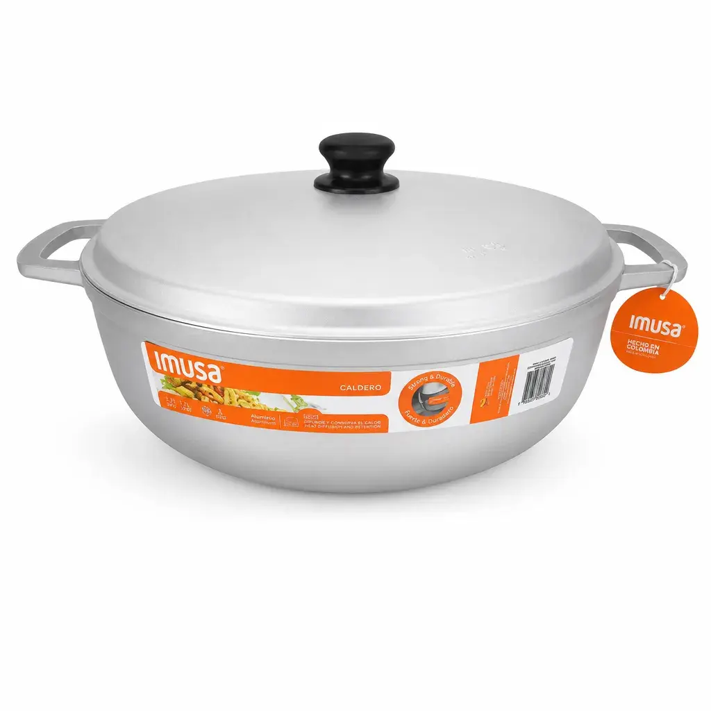 Caldero De Aluminio Fundido 24 Cm 3,5 L IMUSA