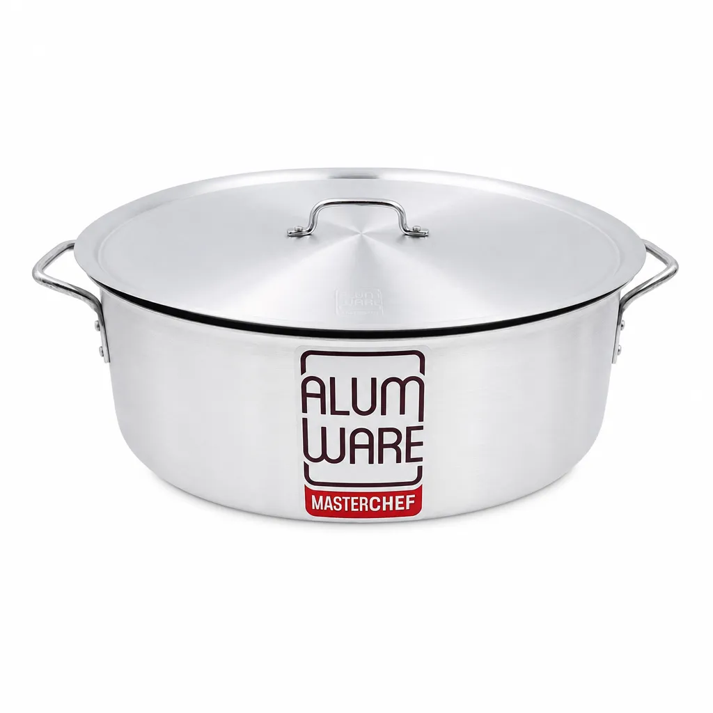 Cacerola Con Tapa De Aluminio 47 L Alumware