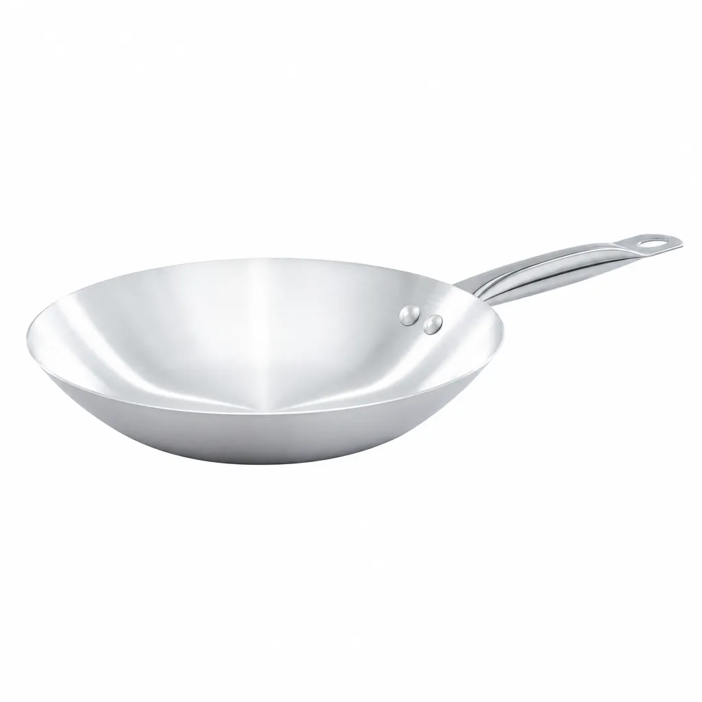 Sartén Wok De Aluminio 30 Cm Alumware