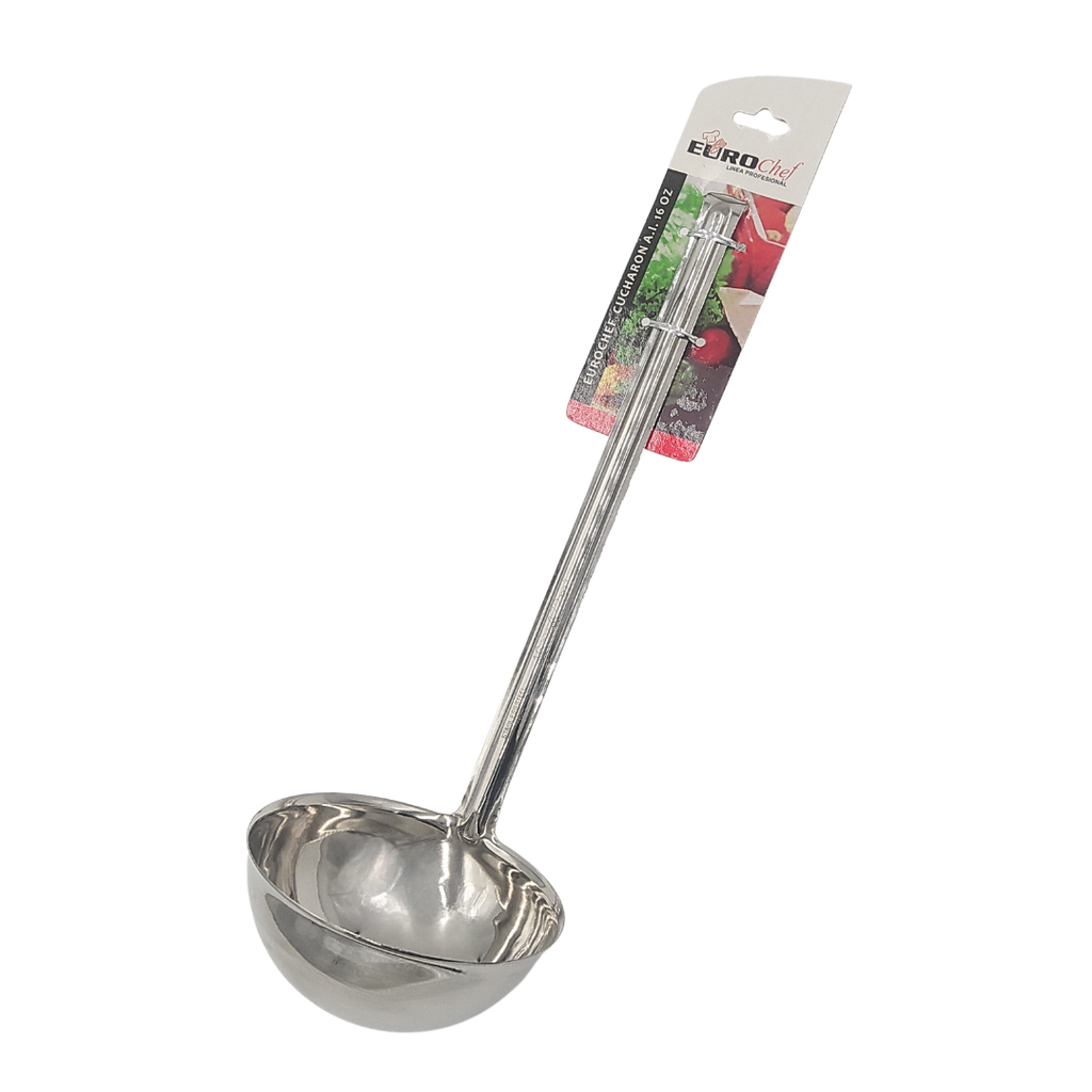 CUCHARON ACERO INOXIDABLE 16 ONZAS EUROCHEF