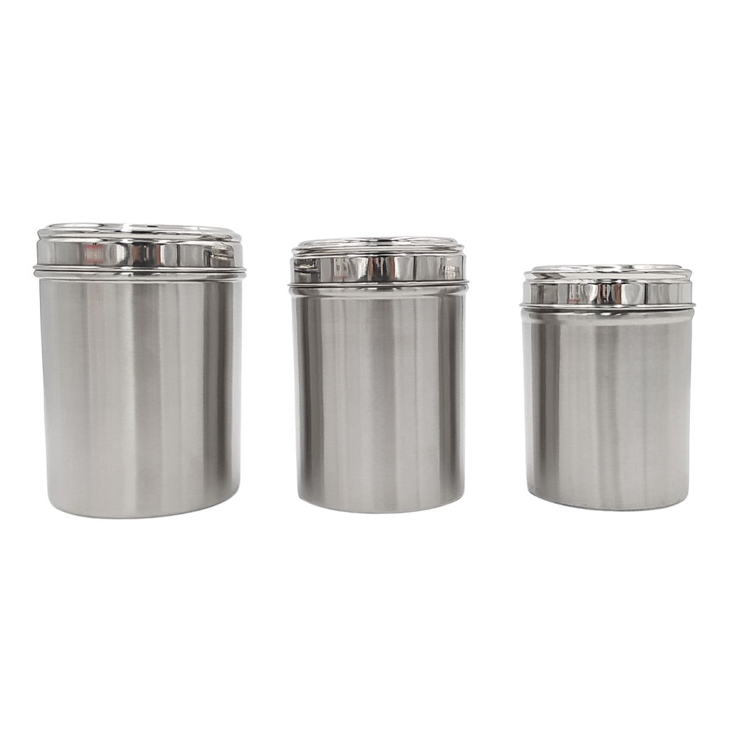 JUEGO 3 CANISTER CON TAPA EUROCHEF