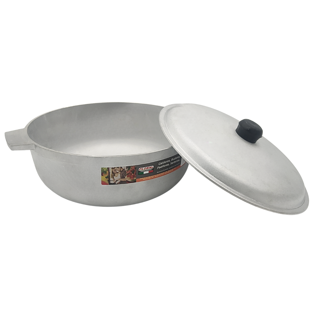 CALDERO CON TAPA 30 CMIS FLONAL