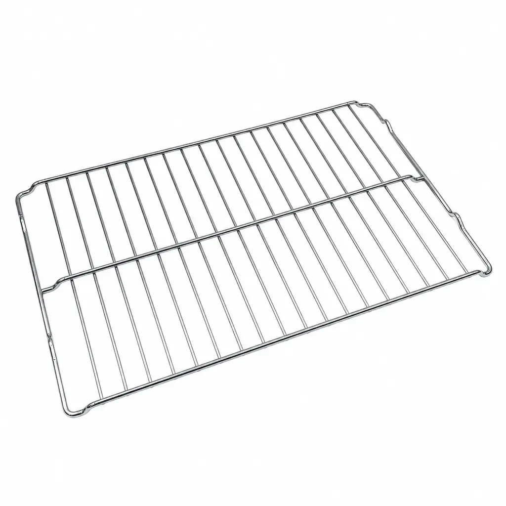 Parrilla De Acero Inoxidable Cromada 66x46 Cm Unox