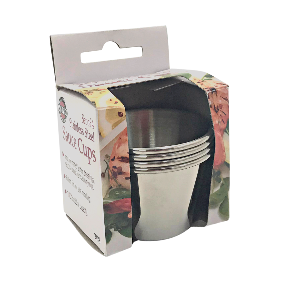 Set De Copas Para Salsas De Acero Inoxidable De 60Ml Norpro