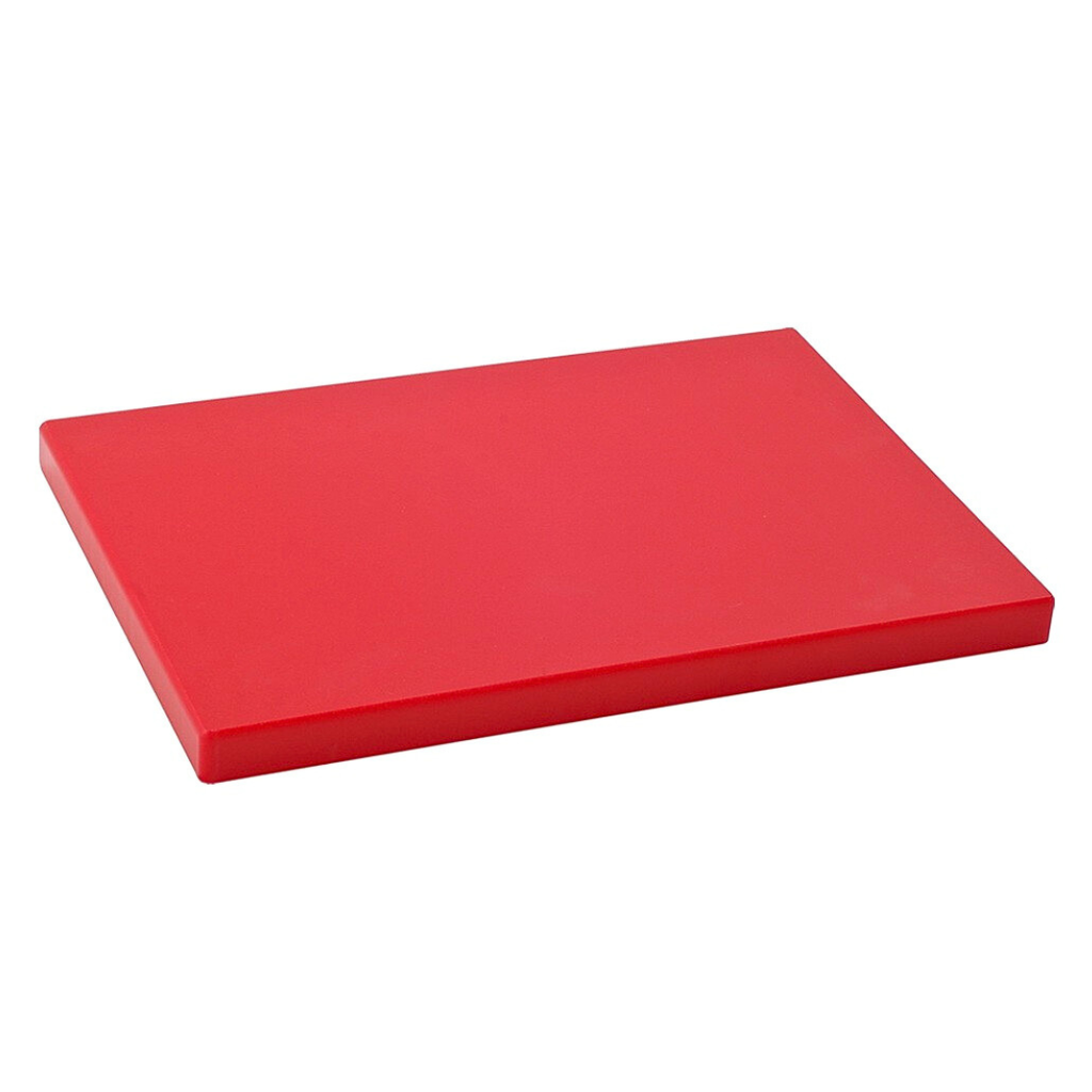 TABLA DE CARNICERIA 50X50X2 ROJA