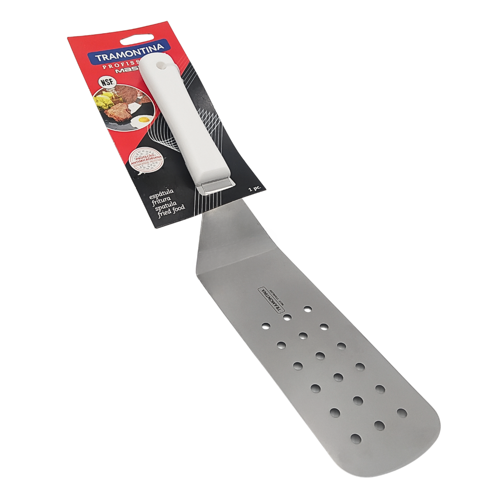 ESPATULA PERFORADA PARA FRITURA 9X3 MARCA TRAMONTINA