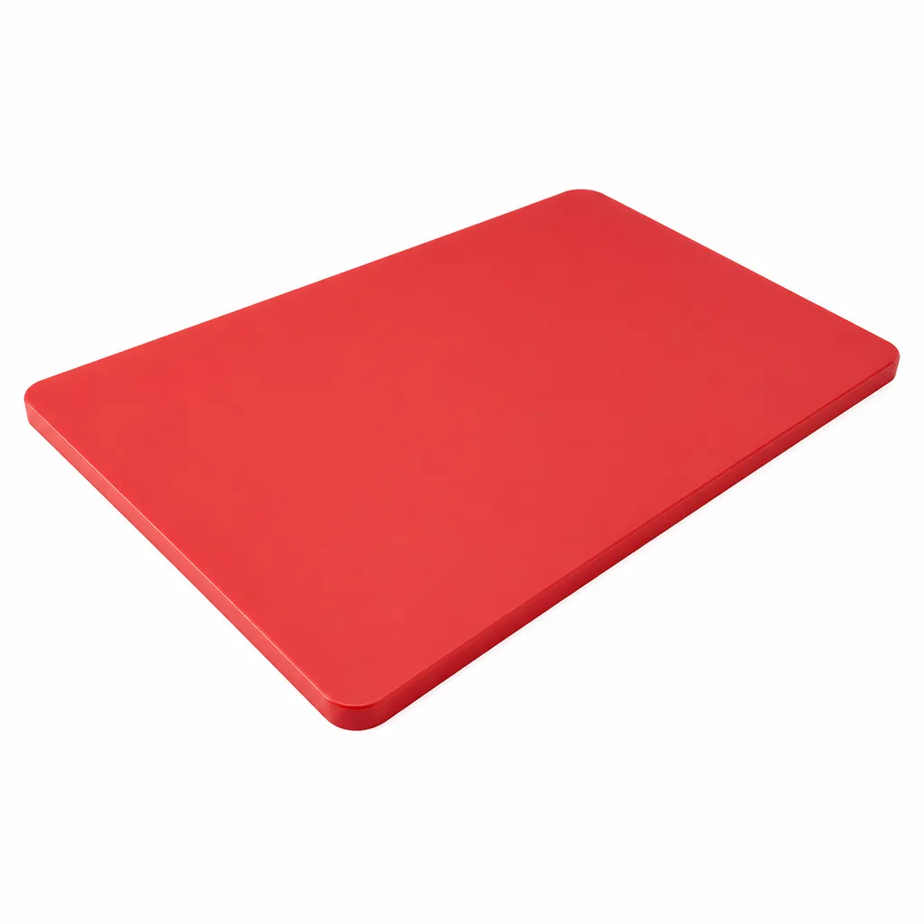 Tabla Roja Para Cortar Carne De Polietileno 60X40X2Cm Mc
