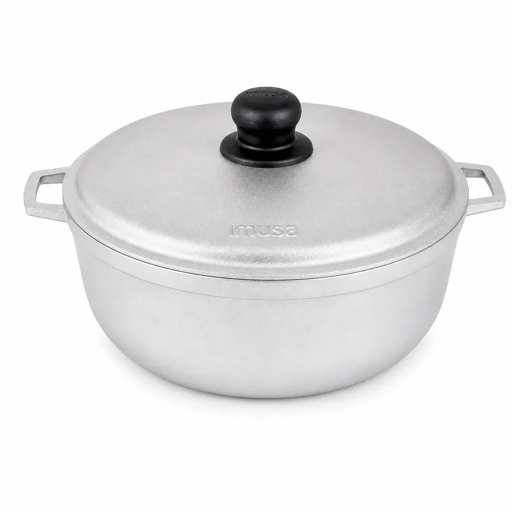 Caldero De Aluminio Con Tapa 26 Cm 4,5 L IMUSA