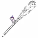 Batidor Mezcla Liviana De Acero Inoxidable 45,7 Cm Meital