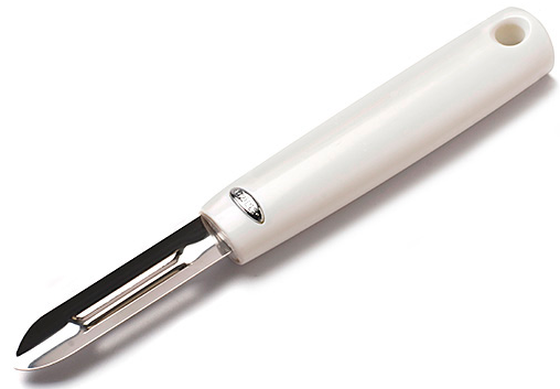 PELADOR DE VEGETALES MANGO PLASTICO ACERO INOXIDABLE PRESS