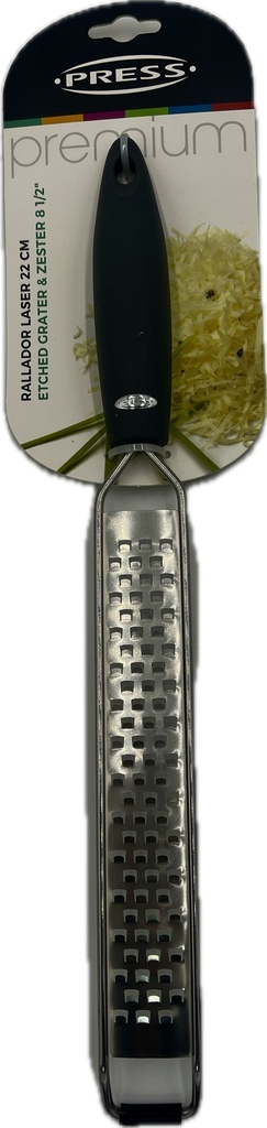 RALLADOR LASER 22 CENTIMETROS LAMINA ACERO INOXIDABLE PRESS