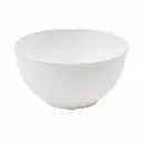 Bowl Mini Salad Blanco De Plástico 500 Ml Alfa Hogar