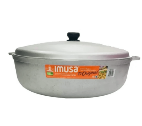 CALDERO 50 CENTIMETROS 25 LITROS ALUMINIO FUND N22 IMUSA