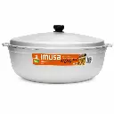 Caldero N° 22 De Aluminio Fundido 50 Cm 25 L Imusa