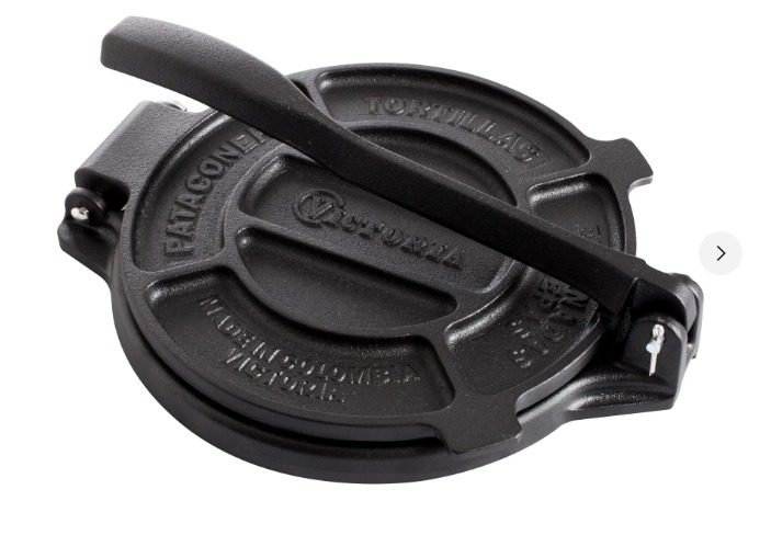 Prensa Para Tortillas Hierro Fundido 20 Cm Victoria