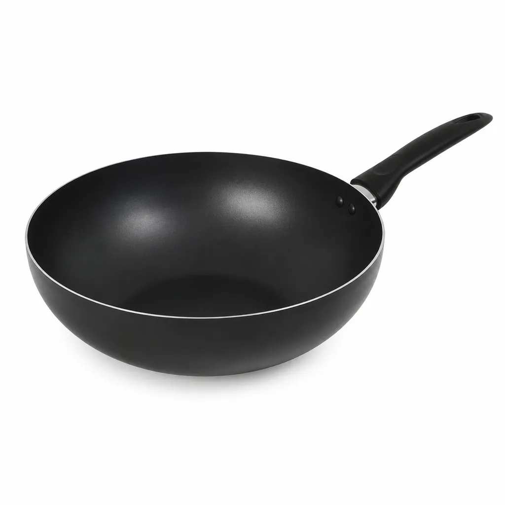Wok Gray Antiadherente De Aluminio 28 Cm Alfa Hogar