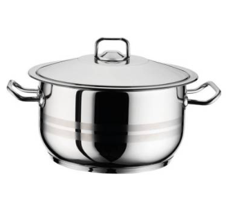 OLLA CON TAPA ACERO INOXIDABLE 45X30 ARIAN 43 5 LITROS