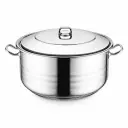 Olla Con Tapa Acero Inoxidable 50X30Cm 54L Hascevher