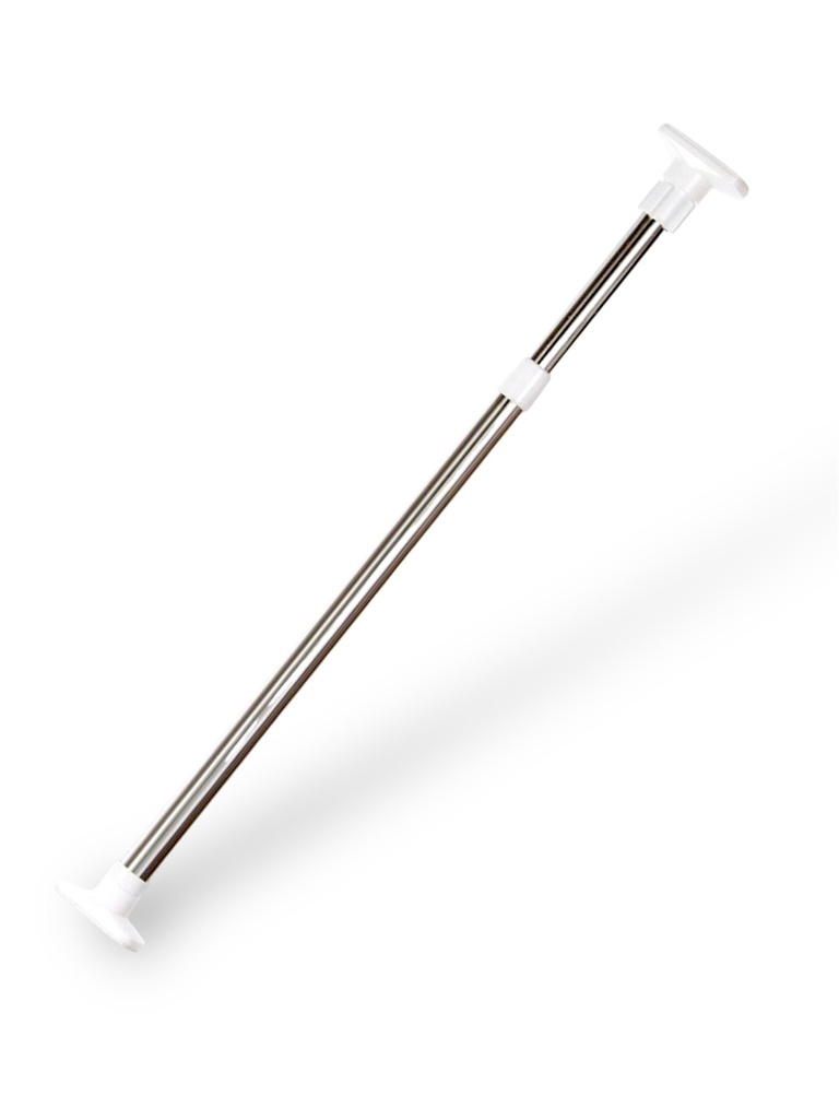 Barra Extendible Multiuso Para Guindar De Acero 130/240 Cm 
