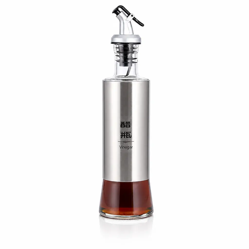 Dispensador Para Aceite De Oliva De Vidrio 350Ml 