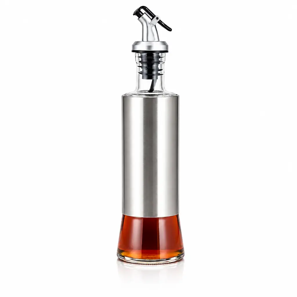 Dispensador Para Aceite De Oliva De Vidrio 350Ml 