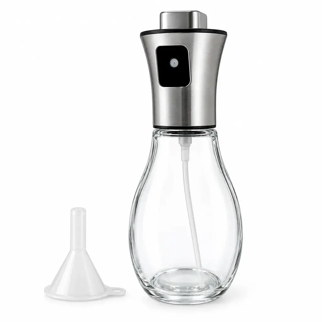 Dispensador Para Aceite De Oliva En Spray De Vidrio 600Ml 