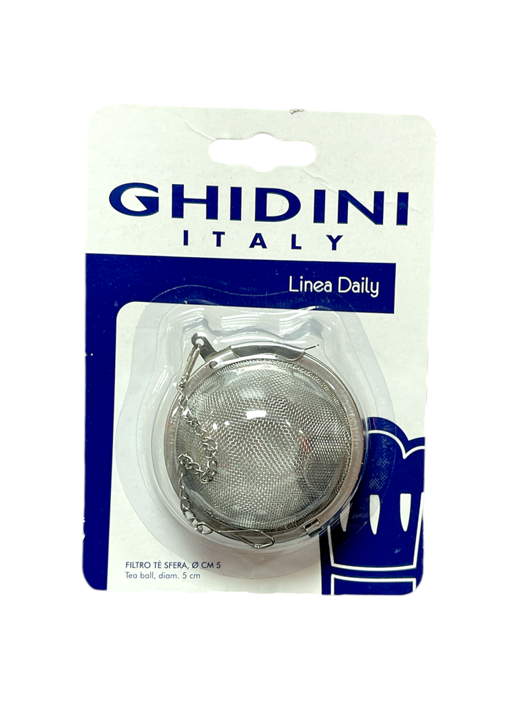 Filtro Para Té De Malla De Acero Inoxidable 5.5 Cm Ghidini