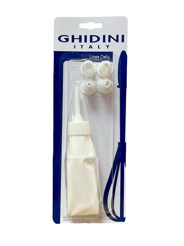 SET MANGA PARA DECORAR 5 BOQUILLAS GHIDINI