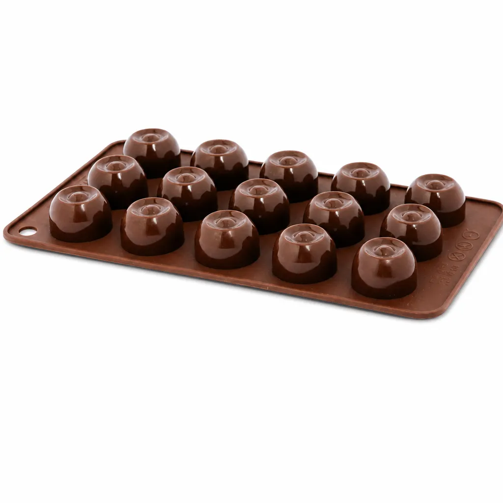 Molde Drop Para Bombones De Chocolate De Silicona 21.5x10.5Cm Ghidini