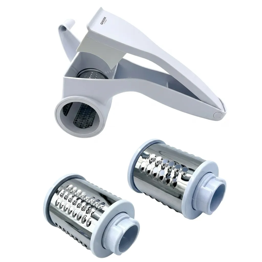 Rallador Con 3 Rodillos Intercambiables Plástico Ghidini