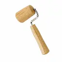 Rodillos Pequeño De Madera 16X6,5 Cm Bisetti