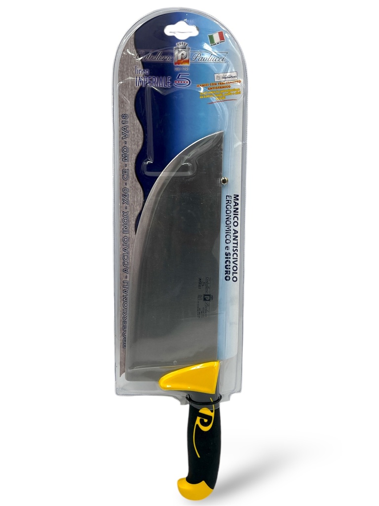 CUCHILLO PROFESIONAL 28 CENTIMETROS ACERO INOXIDABLE CON MANGO ANTIDESLIZANTE PAOLUCCI