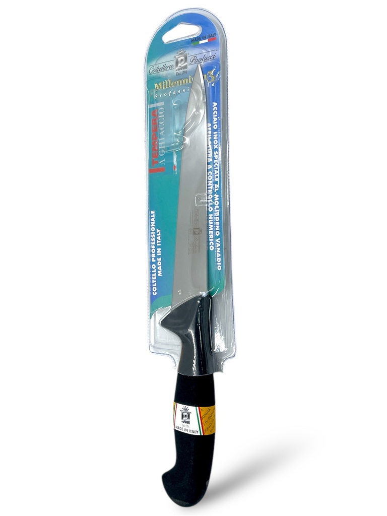 Cuchillo Deshuesador En Acero Inoxidable Con Mango Antideslizante 14 Cm Paolucci