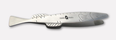 PINZA SACAESPINA DE PESCADO ACERO INOXIDABLE PAOLUCCI