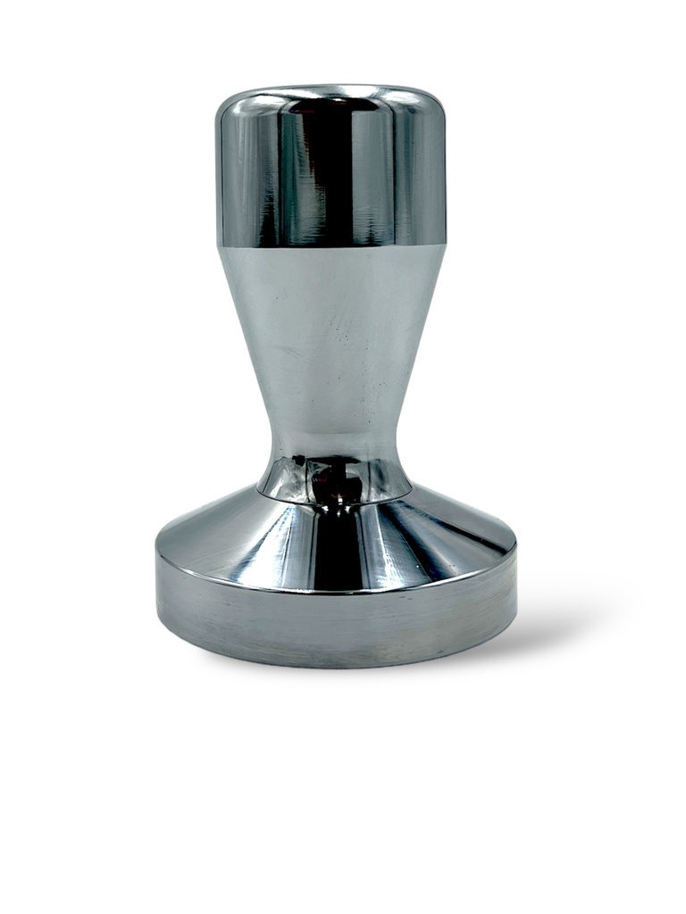 TAMPER 57 5 MILIMETROS DE ACERO INOXIDABLE MANGO ERGONOMICO