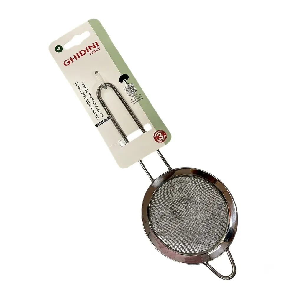 Colador Malla De Acero Inoxidable 10 Cm Ghidini