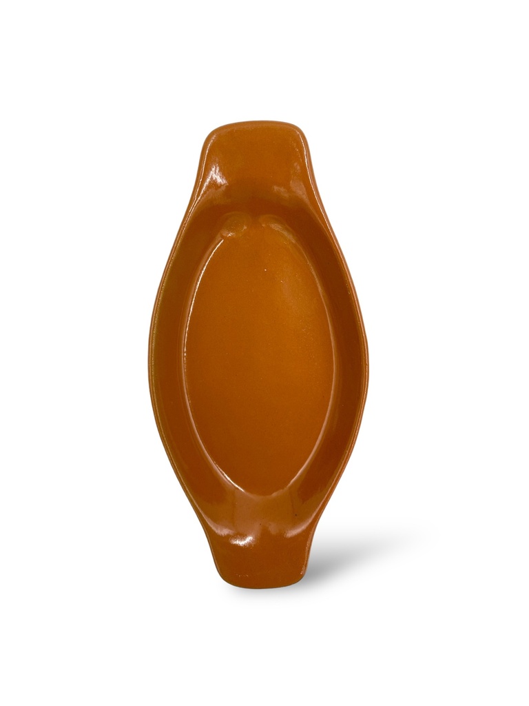 PASTICHERA OVALADA DE BARRO MEDIANA DI VITTO