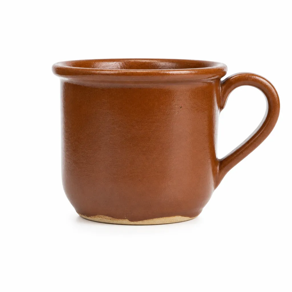 Taza  Para Cafe Pequeña De Barro 3 Oz 90 Ml Di Vitto