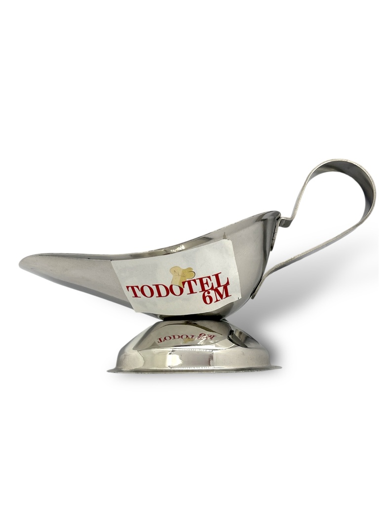 SALSERA DE PICO 8 ONZAS ACERO INOXIDABLE TODOTEL