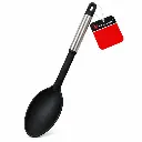 Cuchara De Nylon Negro 31Cm Smart Cook