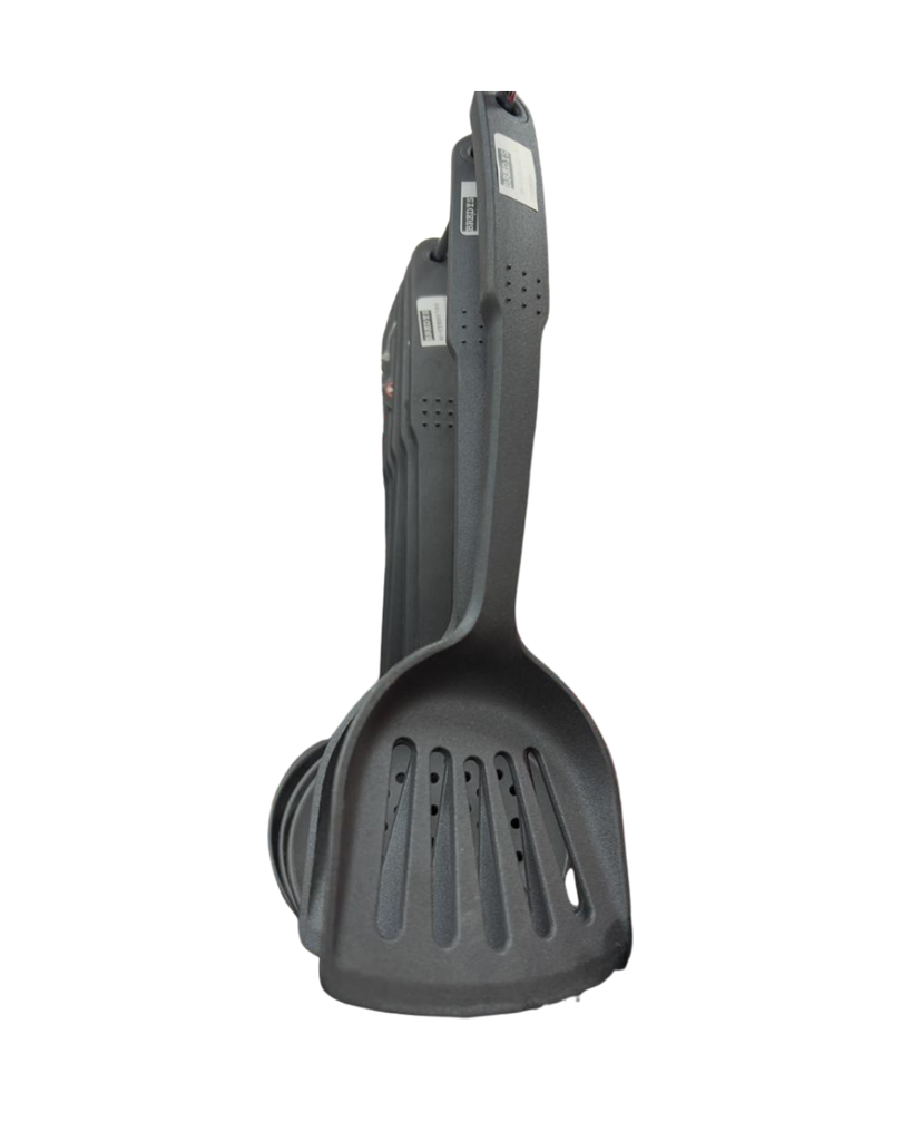 ESPUMADERA RANURADA DE NYLON NEGRO SMART COOK