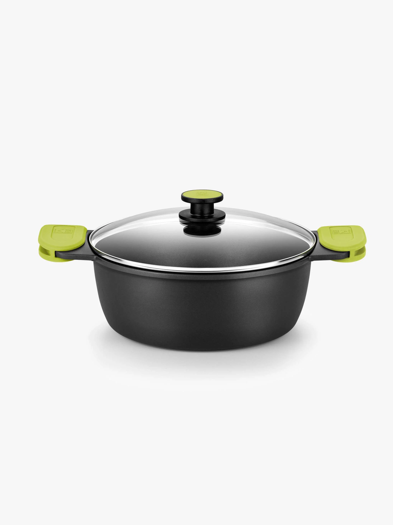 Cacerola Alta De Aluminio Fundido 28 Cm Foodie