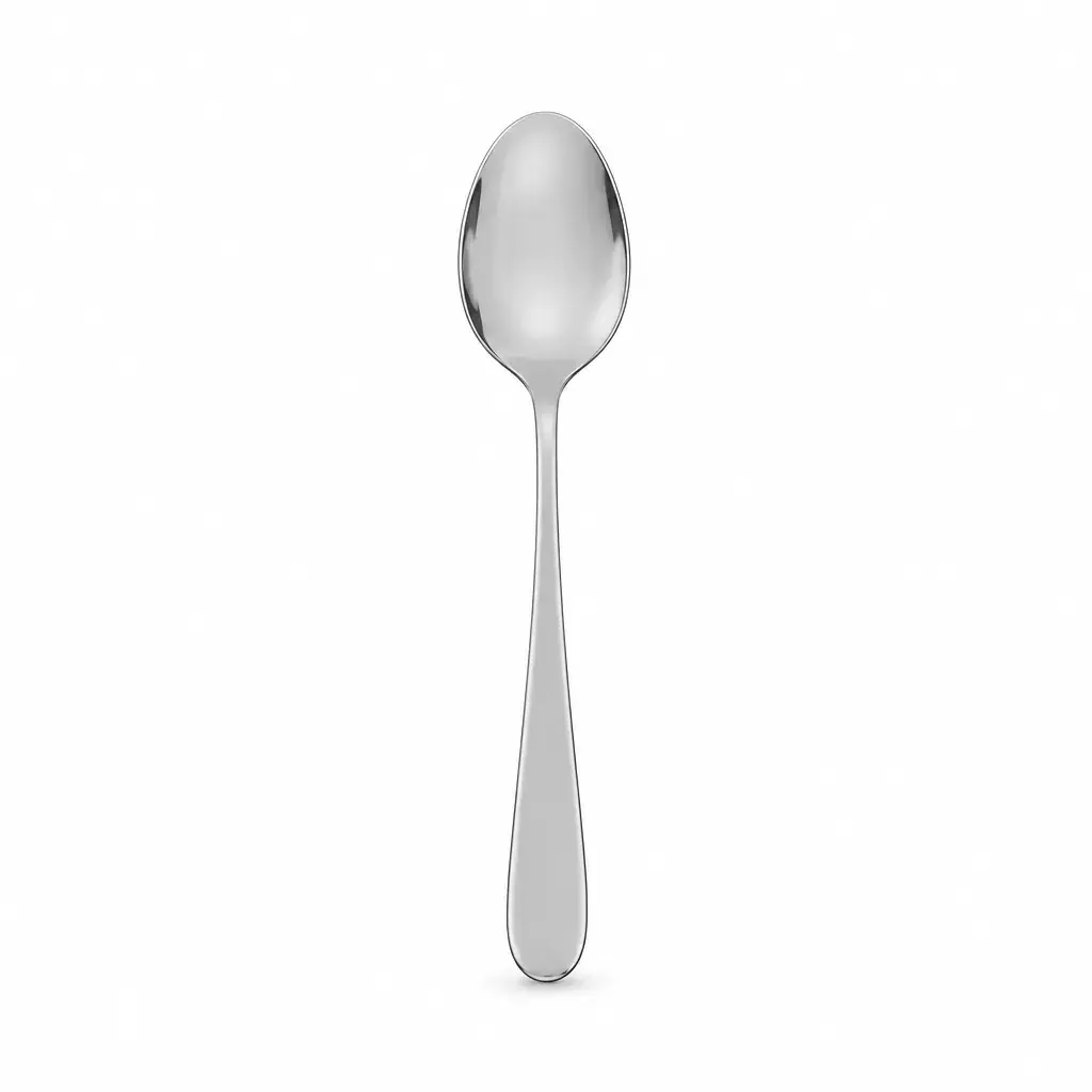 Cucharita Para Postre Elegante De Acero Inoxidable Tableware