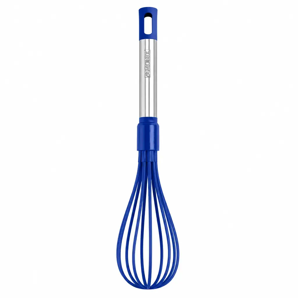 Batidora De Silicona Azul De 30 Cm Solid 