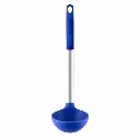 Cazo Cucharon Azul De Silicona 33Cm Solid 