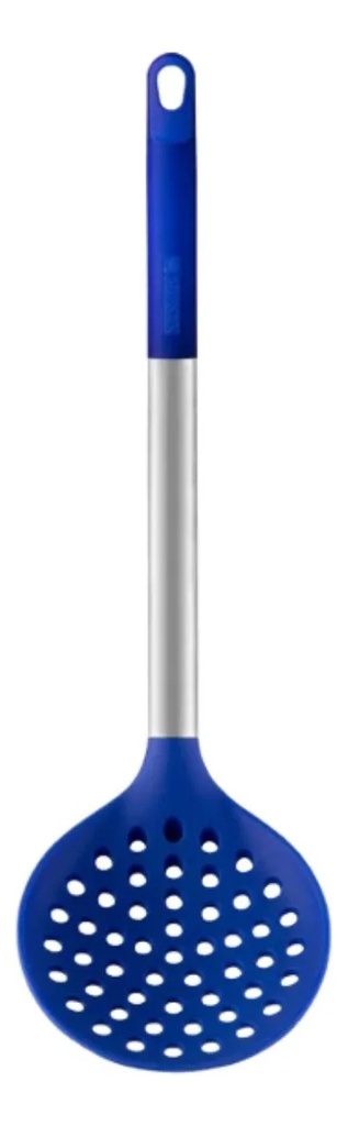 Espumadera De Silicona Azul 32x6Cm Solid