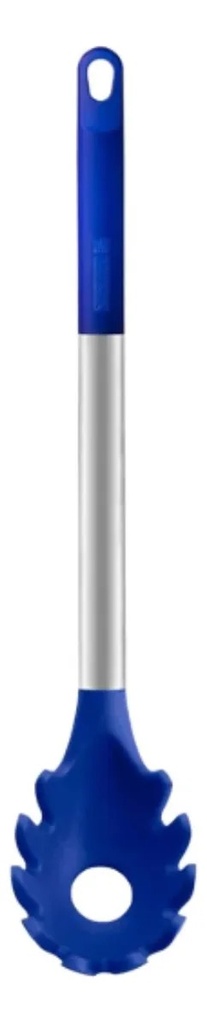 Cuchara Para Pasta De Silicona Azul De 33 Cm Solid