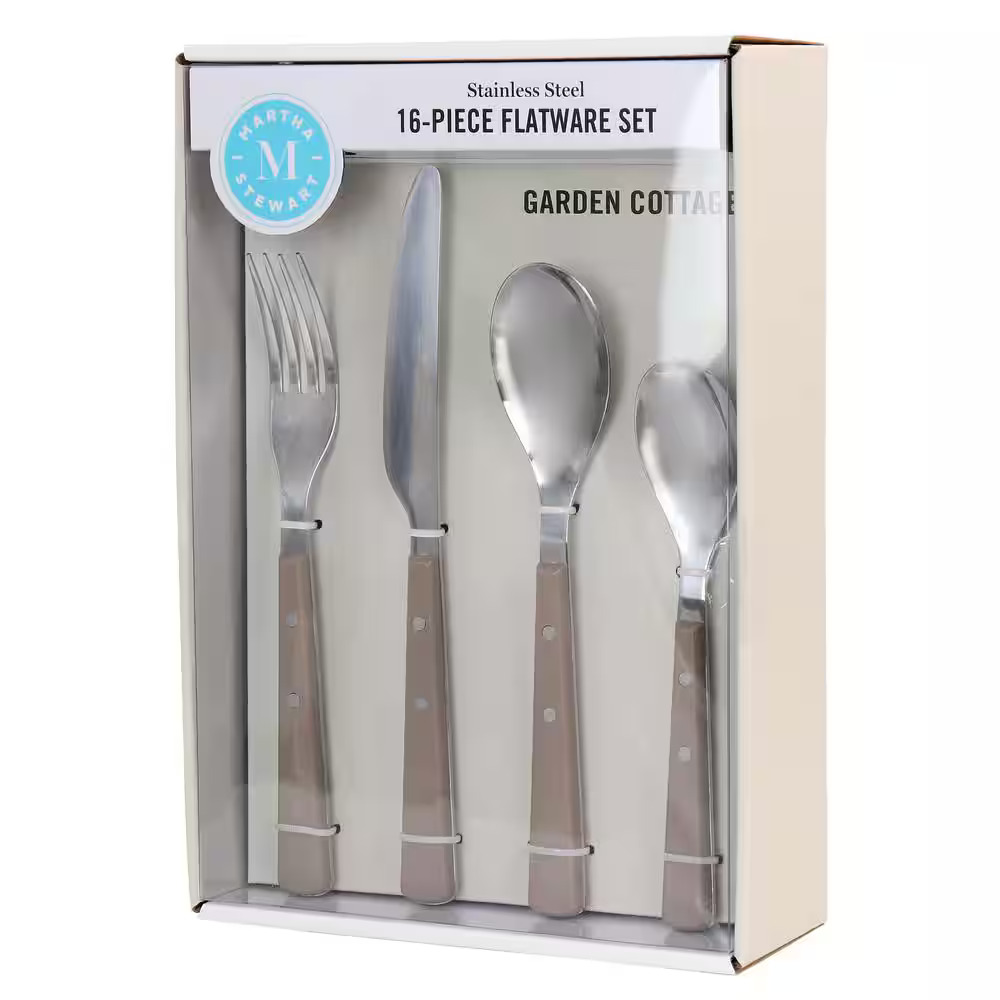 Juego Set 16 Cubiertos Marta Stewart
