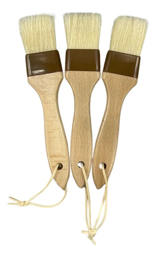 BROCHA PARA PASTELERÍA CON MANGO DE MADERA 5 CM CHOICE