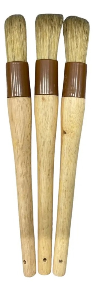 BROCHA 1 PUNTA REDONDEADA PARA PASTELERÍA CON MANGO DE MADERA CHOICE